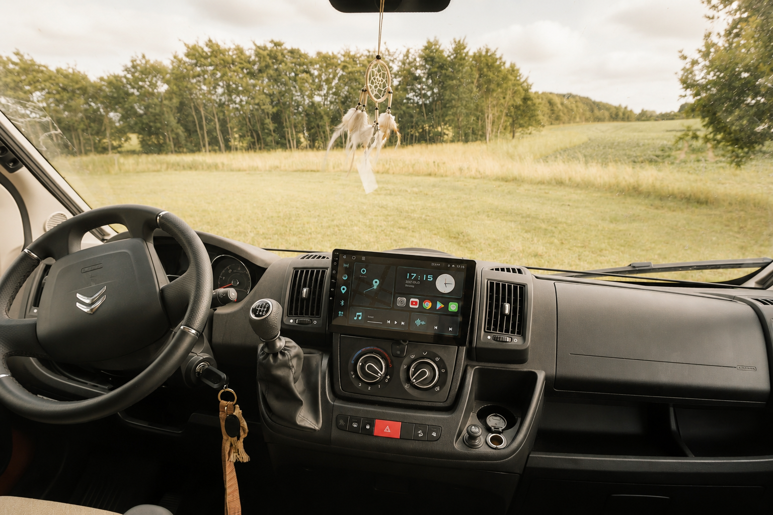 Cockpit des Nordvind Campers